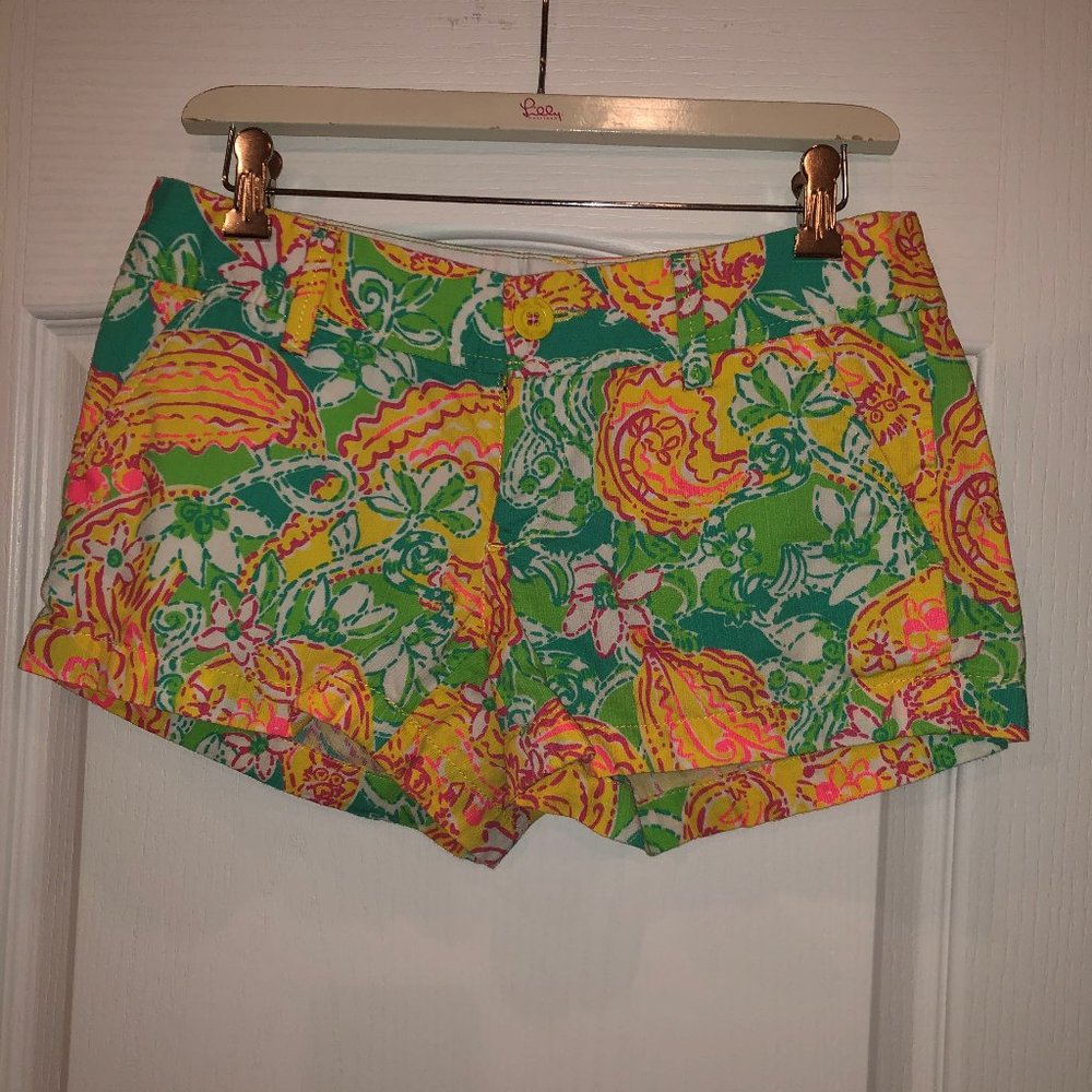 Lilly Pulitzer "Pop Goes the Lemur" Walsh Shorts